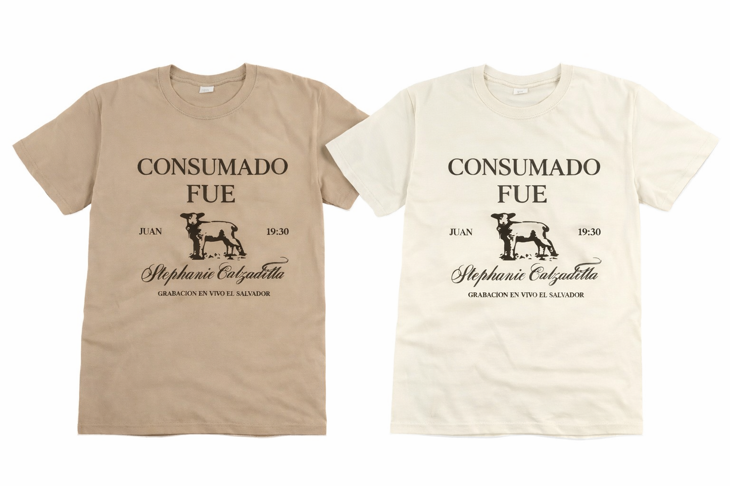 T-SHIRT: "CONSUMADO FUE"