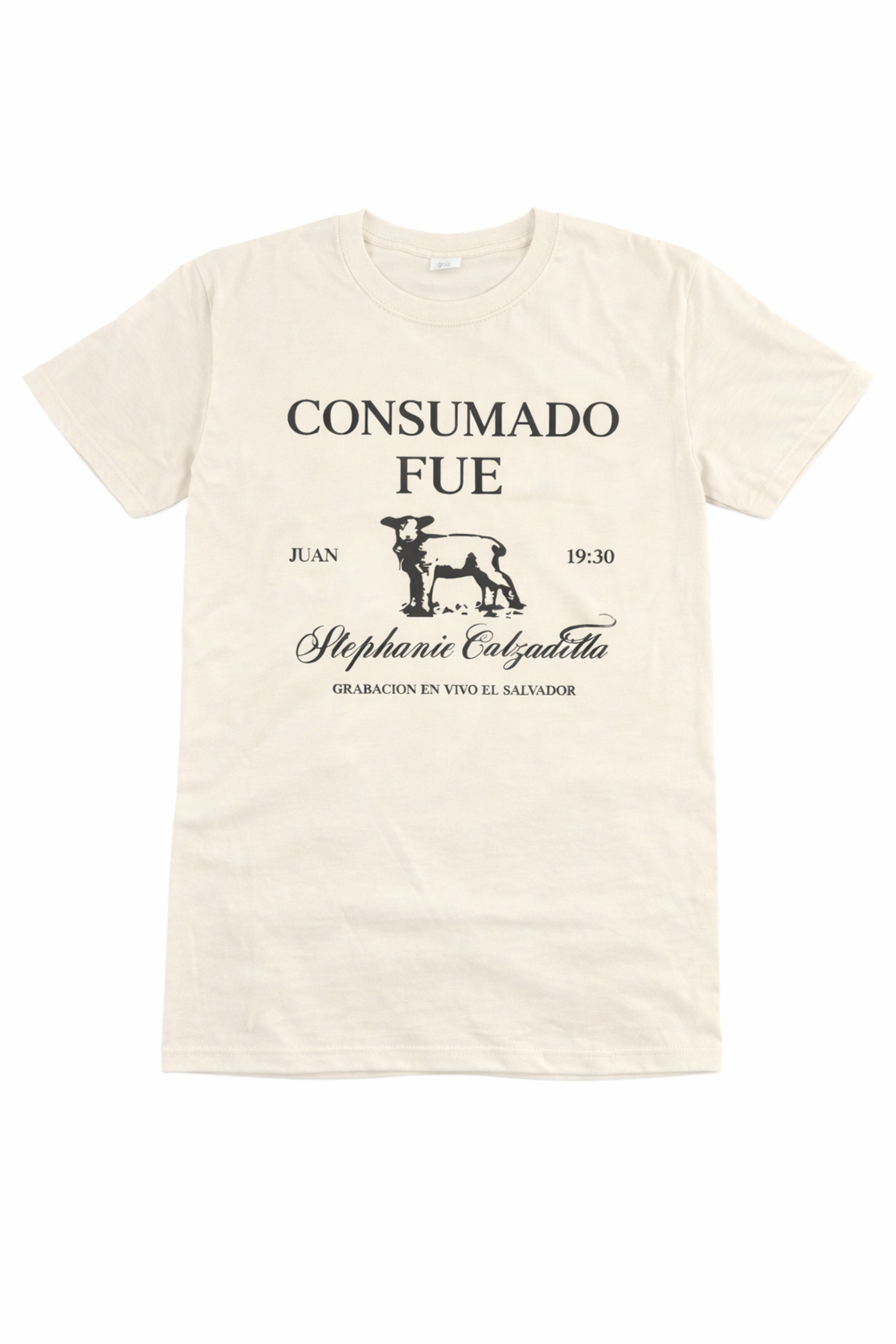T-SHIRT: "CONSUMADO FUE"
